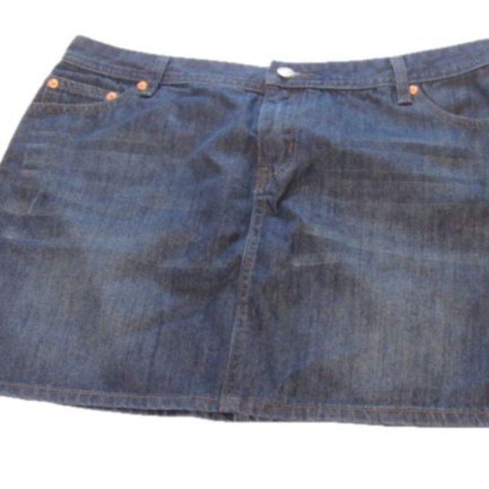 Chouatou Women's Denim Skirt - Large